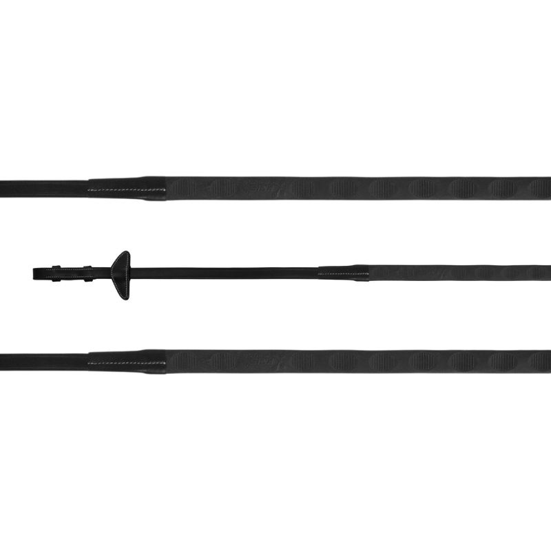 Rubber Reins Magna Grip Selected Black
