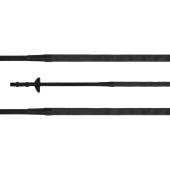 Rubber Reins Magna Grip Selected Black Rubber Reins Magna Grip Selected Black