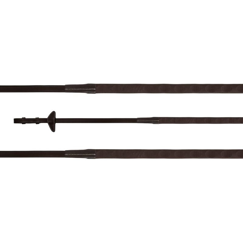 Rubber Reins Magna Grip Selected Chocolate