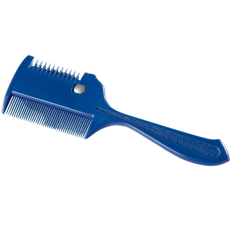 Trimming Comb Mane Blue