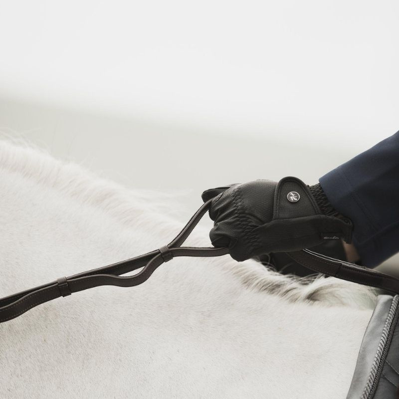 Hunter Reins Supreme Brown/Silver