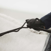 Hunter reins Supreme Brown/Gold Hunter reins Supreme Brown/Gold