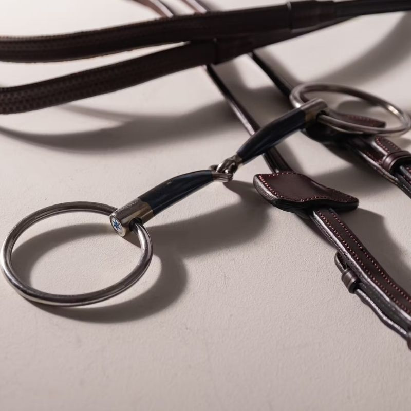 Snaffle Single Jointed Loose Ring Sweet Iron 14mm