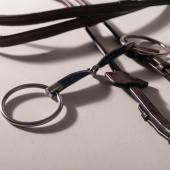 Snaffle Single Jointed Loose Ring Sweet Iron 14mm Snaffle Single Jointed Loose Ring Sweet Iron 14mm