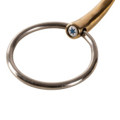 Snaffle Single Jointed Loose Ring Sweet Copper 14mm Snaffle Single Jointed Loose Ring Sweet Copper 14mm
