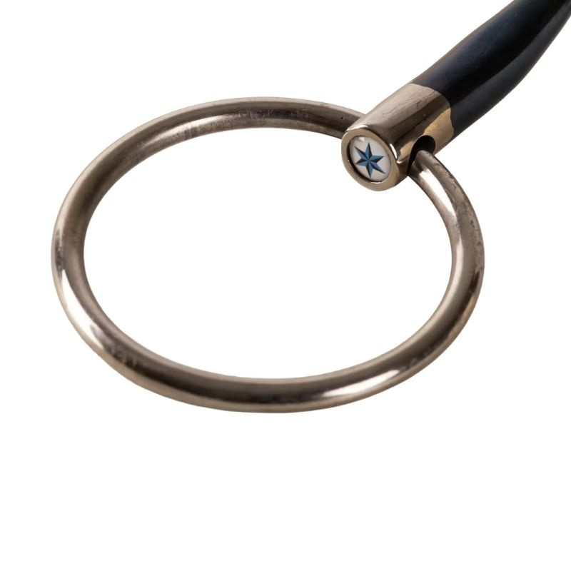 Snaffle Single Jointed Loose Ring Sweet Iron 16mm