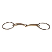 Snaffle Single Jointed Loose Ring Sweet Copper 16mm Snaffle Single Jointed Loose Ring Sweet Copper 16mm