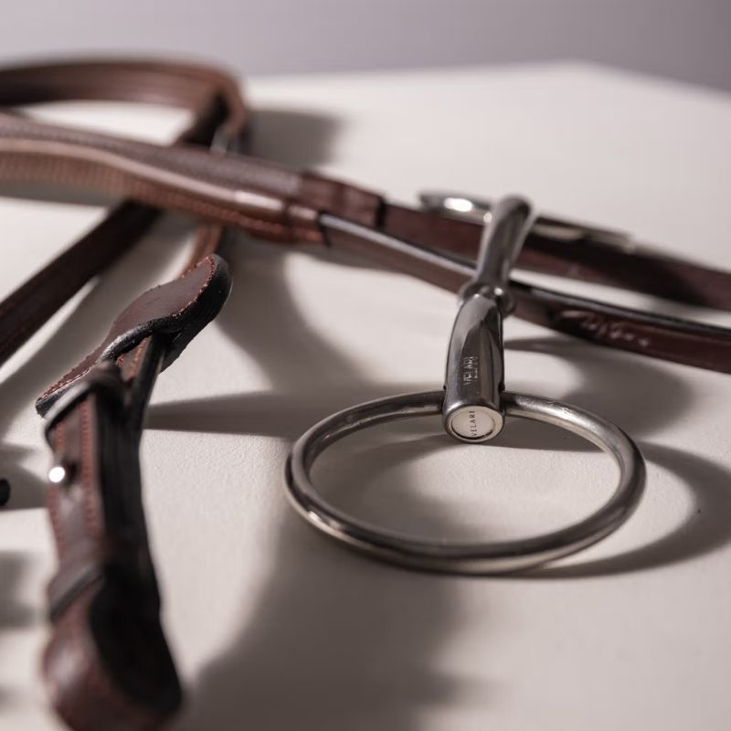 Snaffle Single Jointed Loose Ring Stainless Steel 16mm