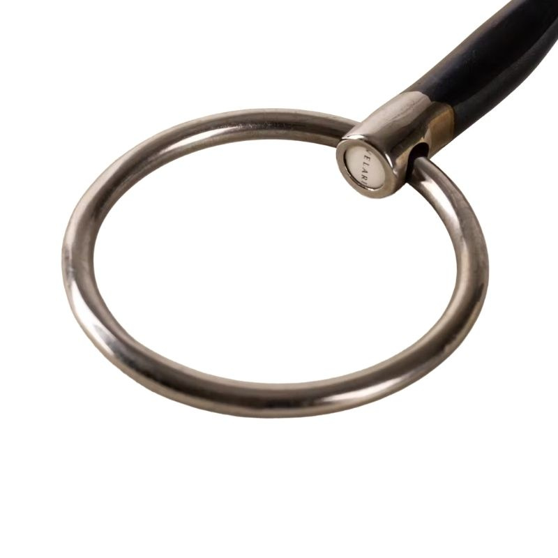 Snaffle Double Jointed Loose Ring Sweet Iron 14mm