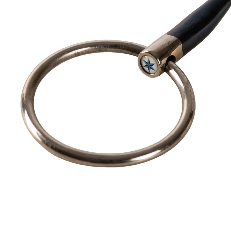 Snaffle Double Jointed Loose Ring Sweet Iron 16mm