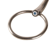 Snaffle Double Jointed Loose Ring Stainless Steel 16mm Snaffle Double Jointed Loose Ring Stainless Steel 16mm