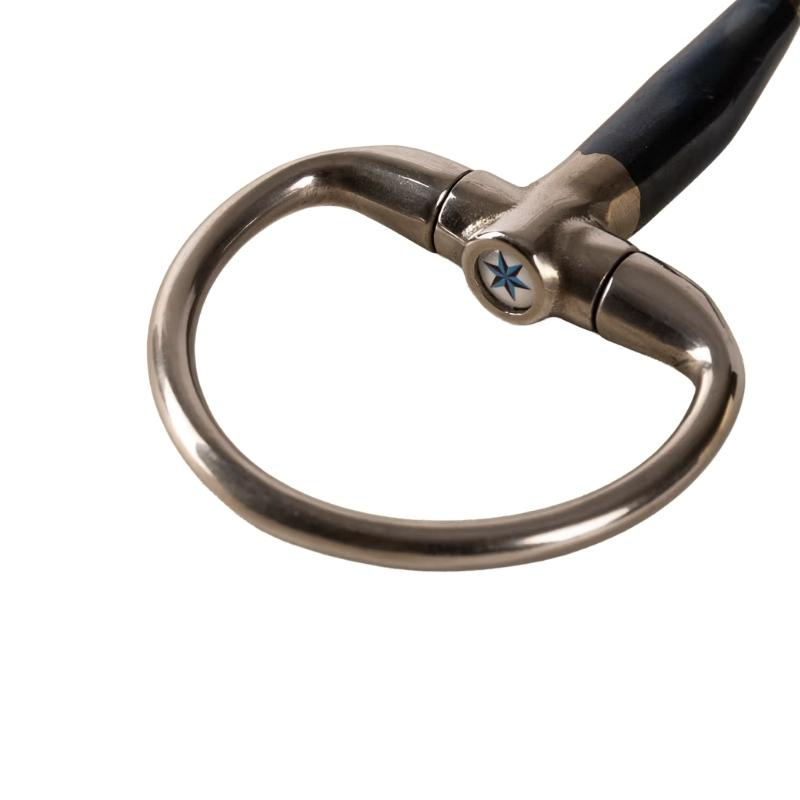 Eggbutt Single Jointed Sweet Iron 14mm