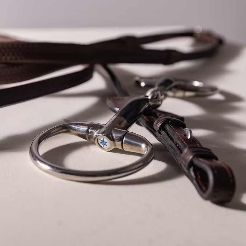 Eggbutt Double Jointed Sweet Iron 14mm