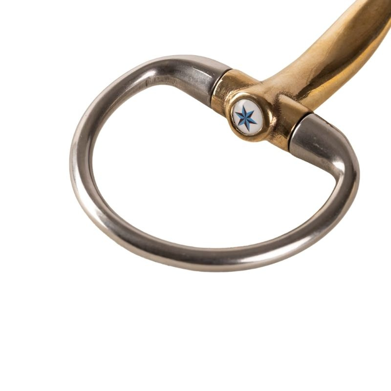 Eggbutt Double Jointed Sweet Copper 16mm