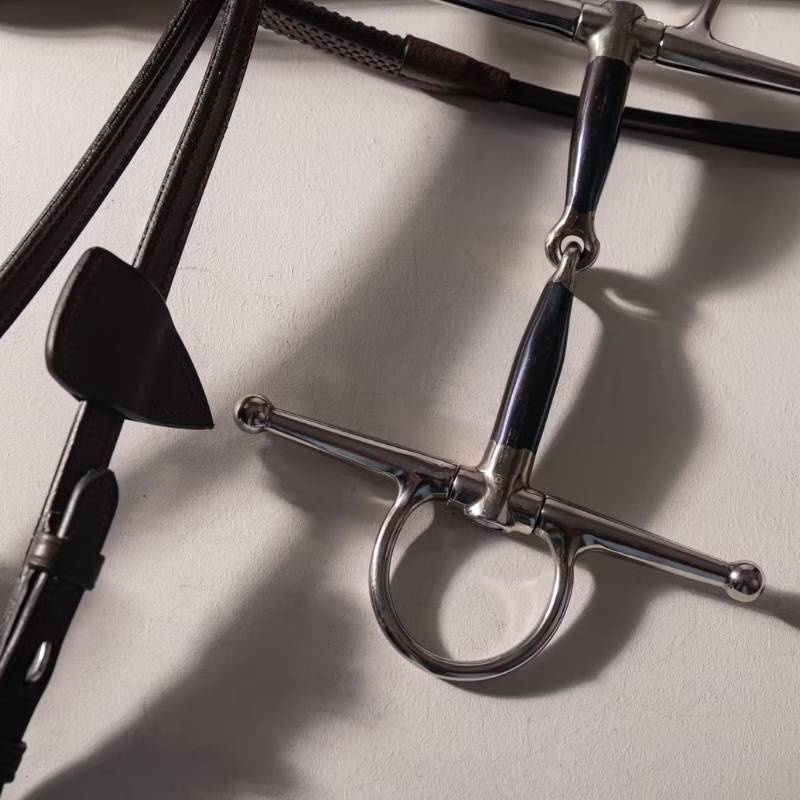 Full Cheek Bit Single Jointed Sweet Iron 14mm