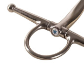 Full Cheek Bit Single Jointed Stainless Steel 16mm Full Cheek Bit Single Jointed Stainless Steel 16mm