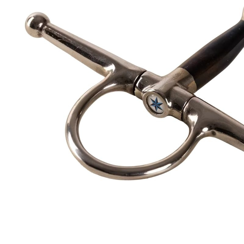 Full Cheek Bit Double Jointed Sweet Iron 14mm