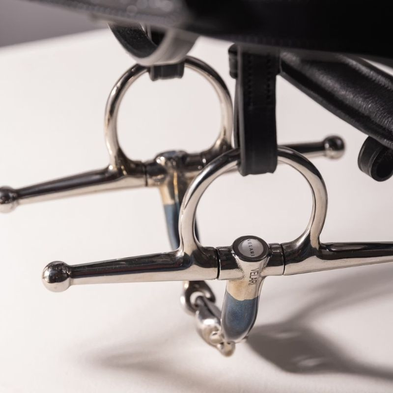 Full Cheek Bit Double Jointed Sweet Iron 14mm