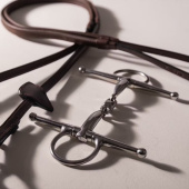 Full Cheek Bit Double Jointed Stainless Steel 14mm Full Cheek Bit Double Jointed Stainless Steel 14mm