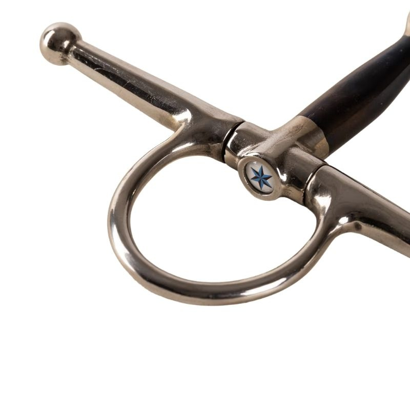 Full Cheek Bit Double Jointed Sweet Iron 16mm