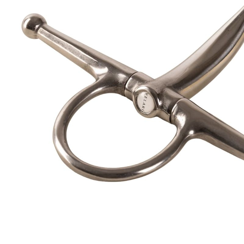 Full Cheek Bit Double Jointed Stainless Steel 16mm