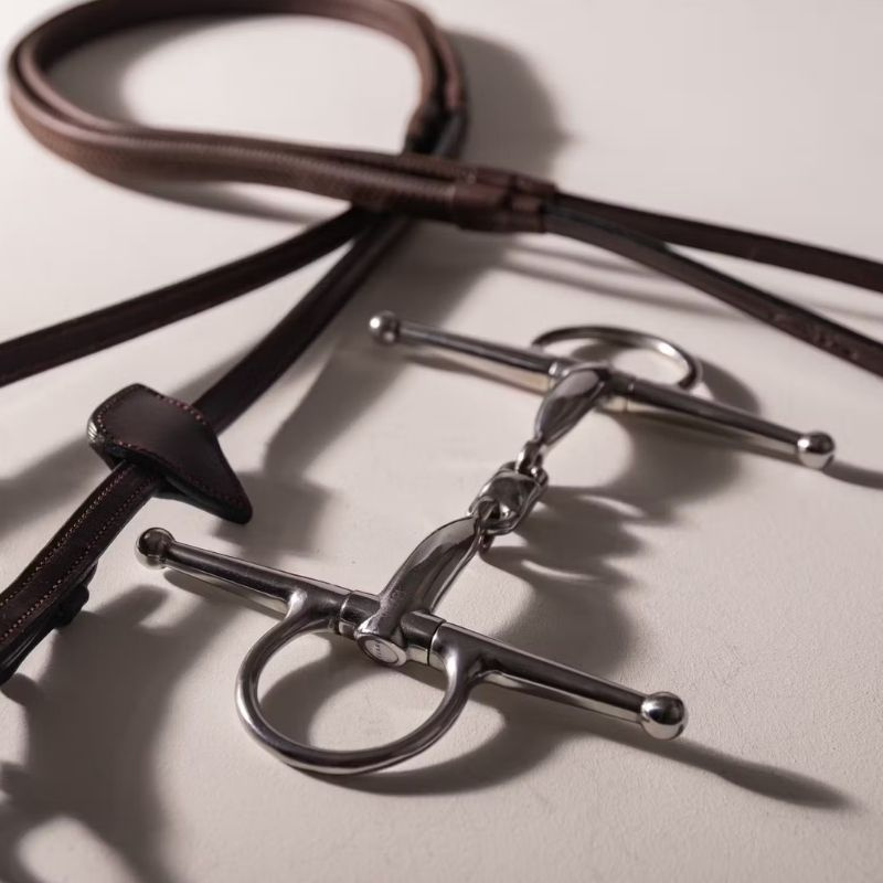 Full Cheek Bit Double Jointed Stainless Steel 16mm