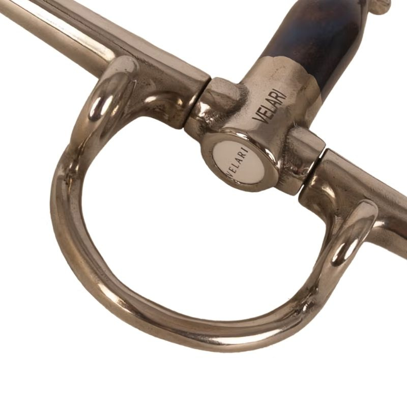 Fullcheek Gag Bit Double Jointed Sweet Iron 16mm