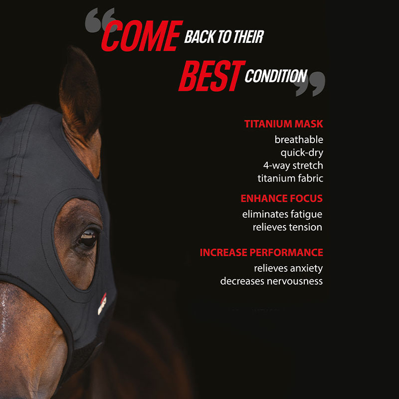 Calming Mask Titanium without Ears Black