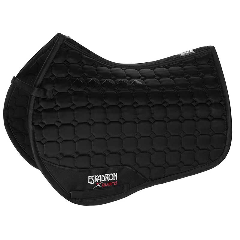 Saddle Pad Glossy Compact Black