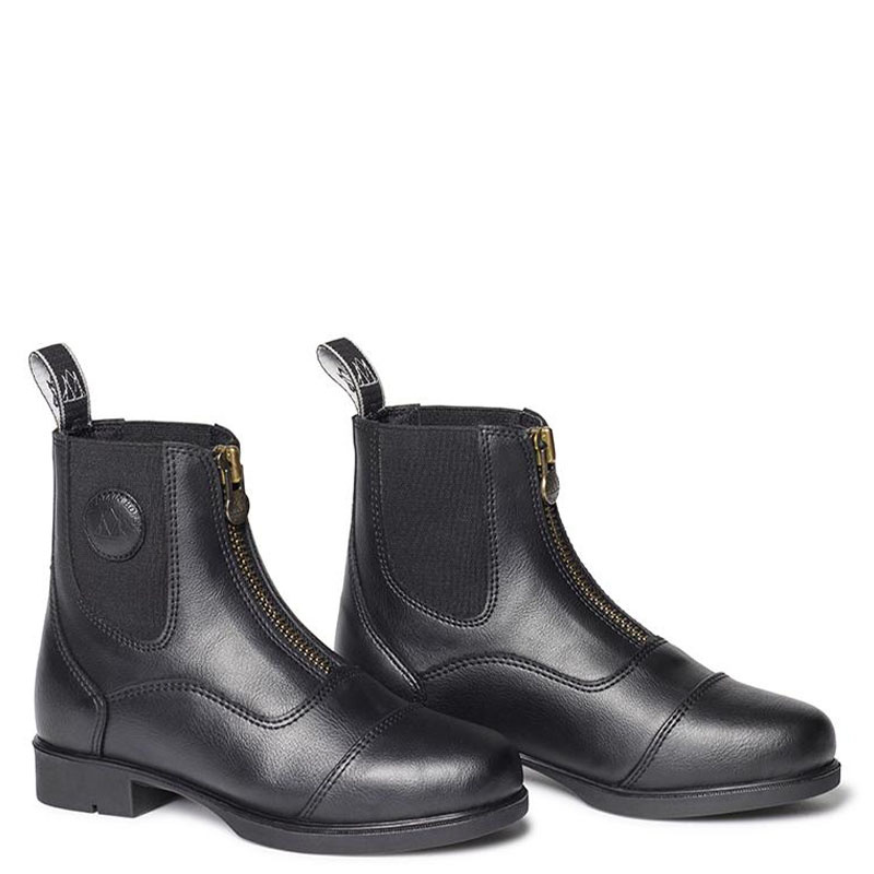 Junior Winter Paddock Boots Veganza Young Winter Black