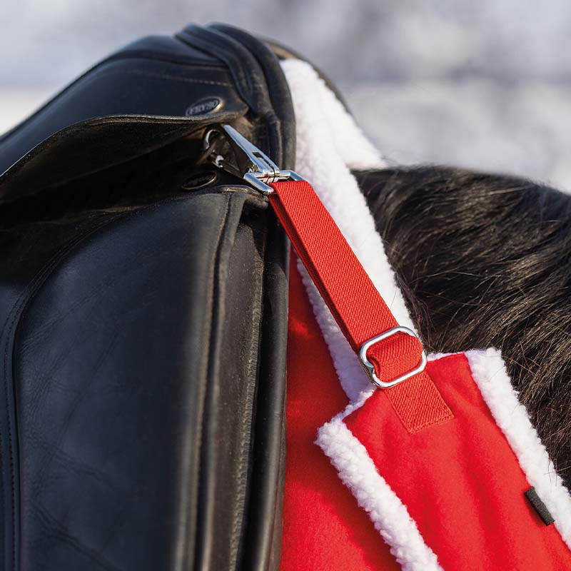 Breastplate Christmas Red/White