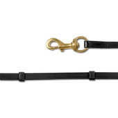 Icelandic Reins Snap Hook Black/Brass Icelandic Reins Snap Hook Black/Brass
