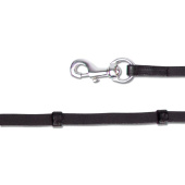 Icelandic Reins Snap Hook Black/Silver Icelandic Reins Snap Hook Black/Silver