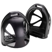 Stirrups with Toe Cage Child/Junior Safety Black Stirrups with Toe Cage Child/Junior Safety Black
