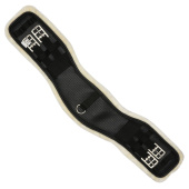 Dressage Girth with Fleece HG Black/Natural Dressage Girth with Fleece HG Black/Natural