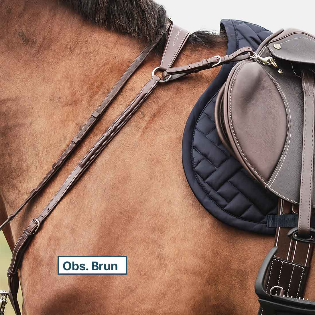 Martingale & Breastplate Fazzino Black