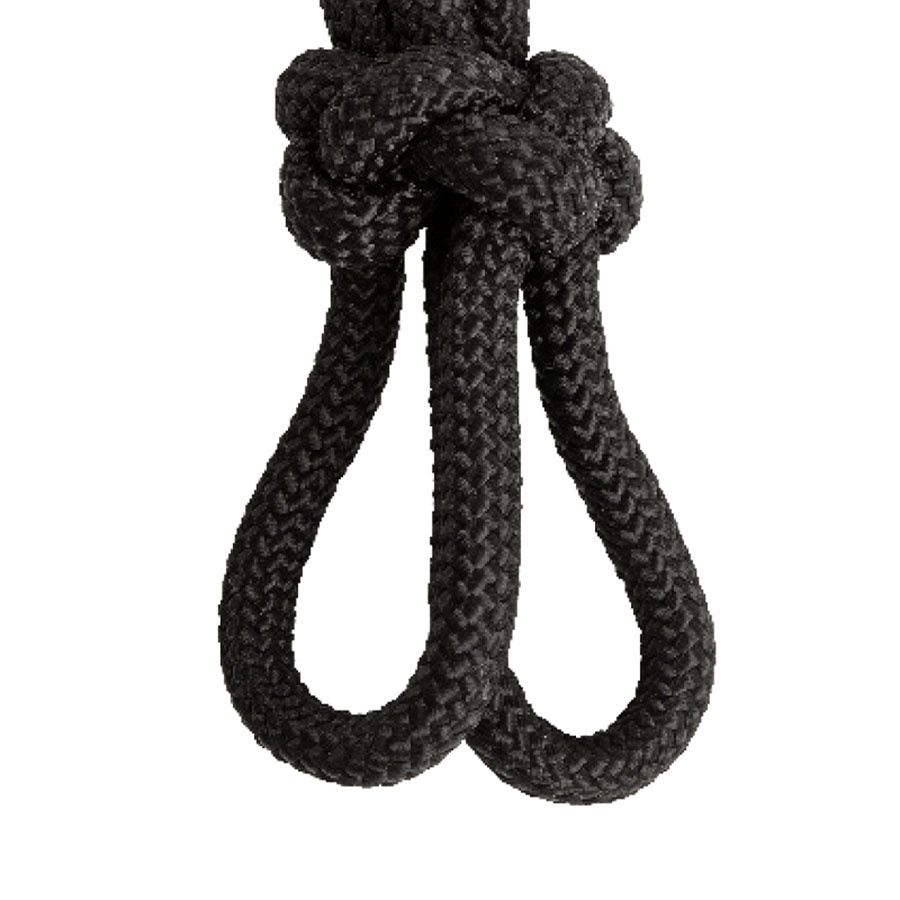 Rope Halter Polypropylene Black