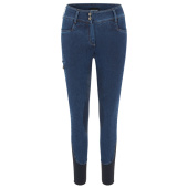 Riding Breehes KLKayce Denim Knee Grip Dark Denim Riding Breehes KLKayce Denim Knee Grip Dark Denim