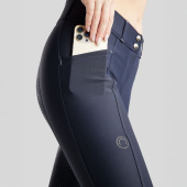 Riding Breeches MoZida Refined Crystals Full Grip Navy Blue Riding Breeches MoZida Refined Crystals Full Grip Navy Blue