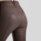 Riding Breeches MoZida Refined Crystals Full Grip Brown Riding Breeches MoZida Refined Crystals Full Grip Brown