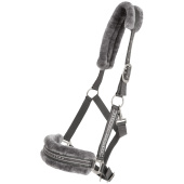 Halter with Fleece Dark Grey/Grey Halter with Fleece Dark Grey/Grey