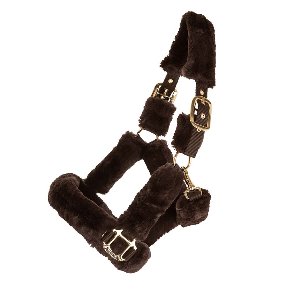 Halter Cozy with Fleece Brown/Brown
