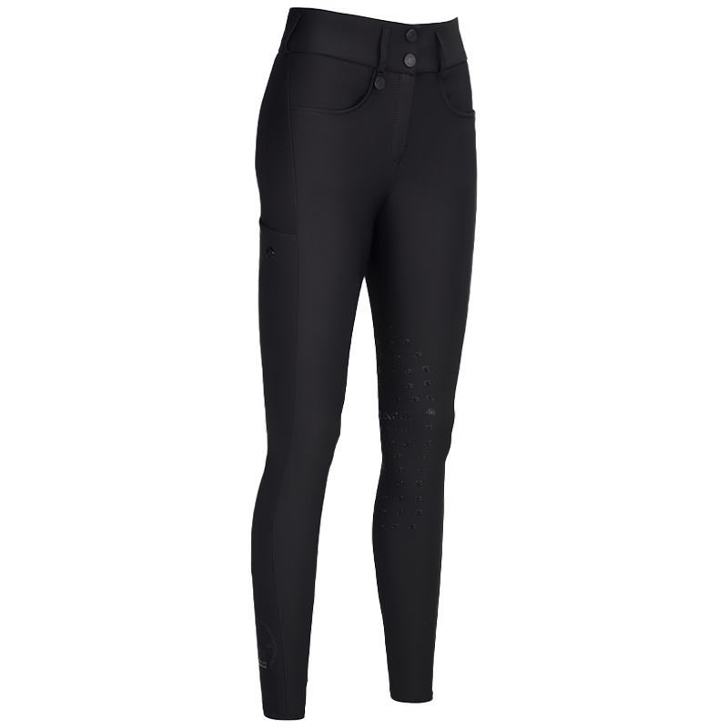 Riding Breeches Amia SD Knee Patches Black
