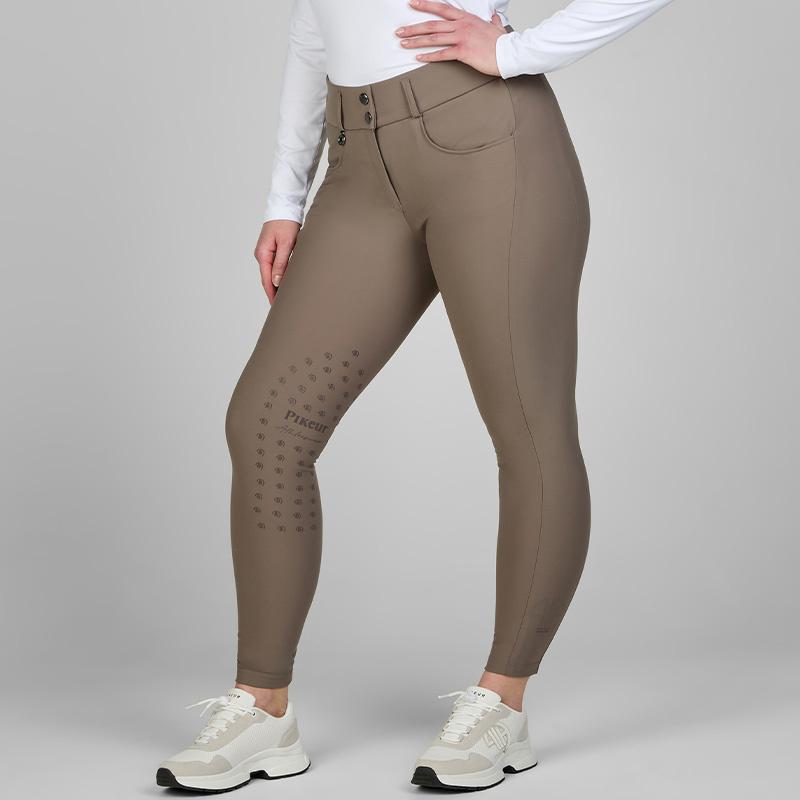 Riding Breeches Amia SD Knee Patches Beige