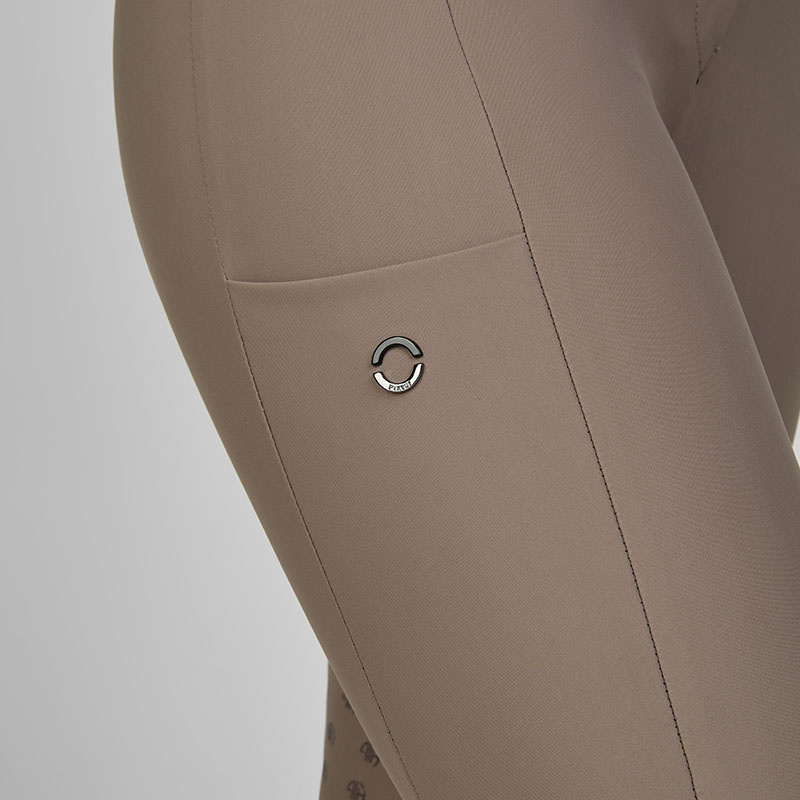 Riding Breeches Amia SD Knee Patches Beige