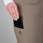 Riding Breeches Amia SD Knee Patches Beige Riding Breeches Amia SD Knee Patches Beige
