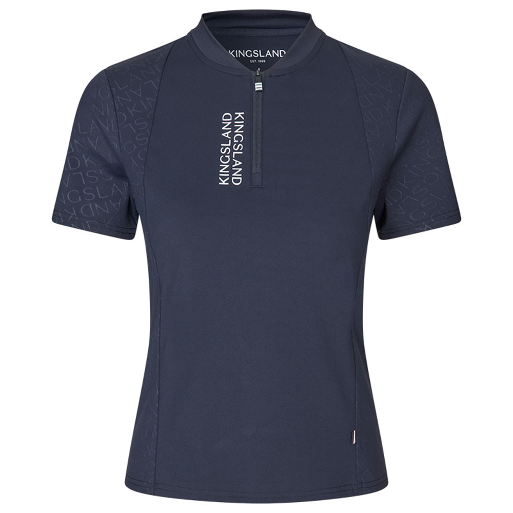 T-Shirt KLNima 1/4 Zip Navy Blue