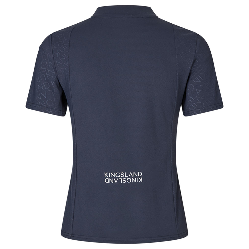 T-Shirt KLNima 1/4 Zip Navy Blue