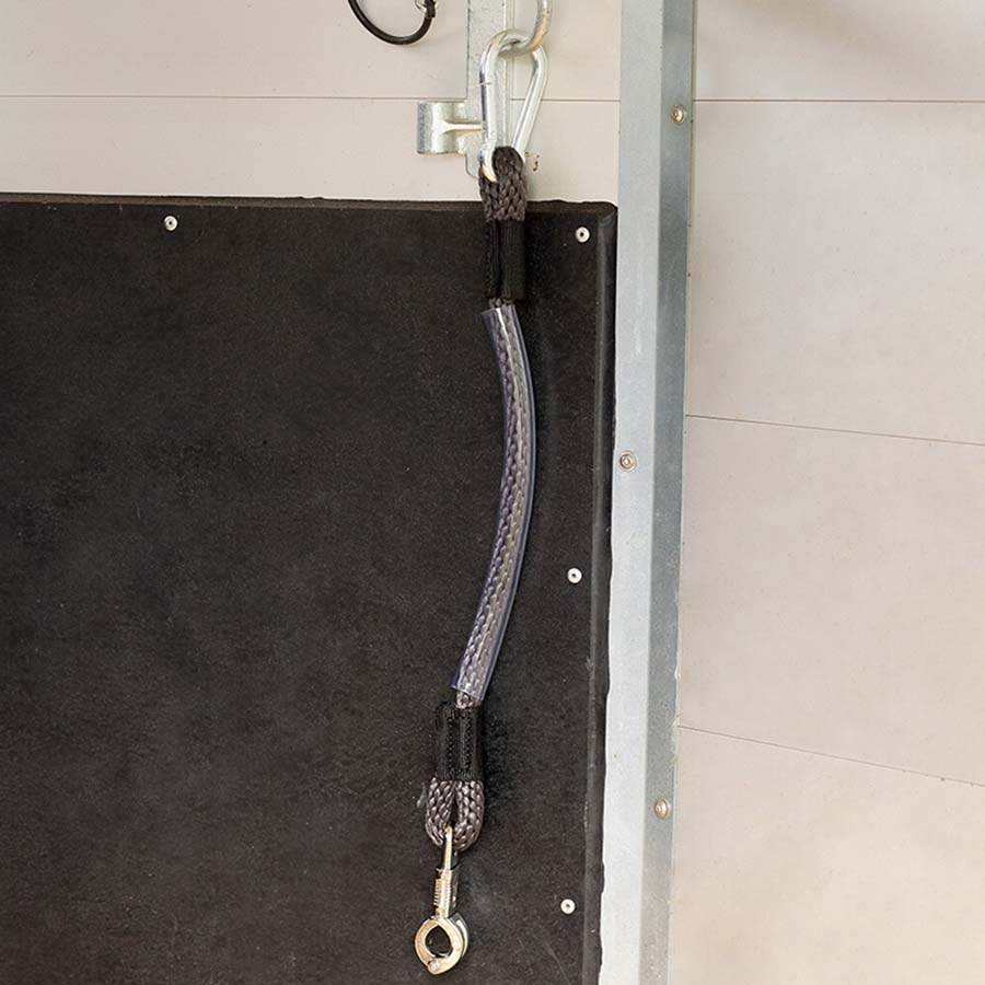 Transport Halter Panic Clip Grey