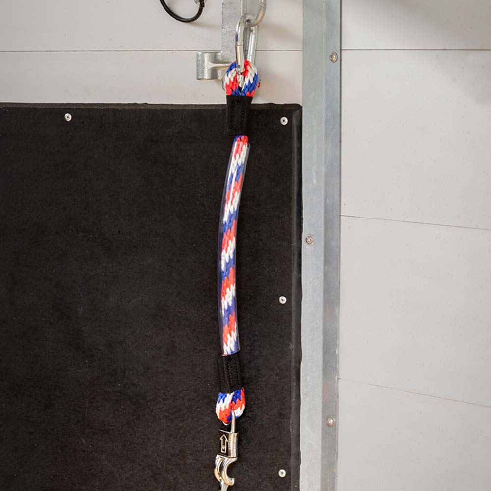 Transport Halter Panic Clip Red/White/Blue